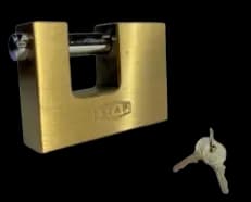 CADENAS RECTANGULAIRE LAITON MASSIF 60MM CL6160R STAP