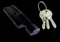 CYLINDRE COND 6060NCB 60MM NOIR MAT STAP
