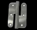 PAUMELLE INOX 90*65*2.5 DROITE 201