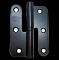 PAUMELLE INOX NOIR MAT 90*65*2.5 GAUCHE 201 PVD