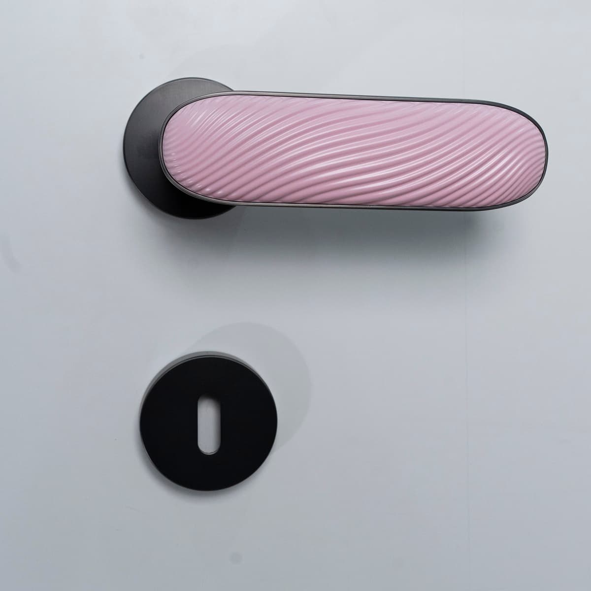 Poignée de porte GRAPHITE.ROSE  RZ-1020K-08.22 S.ROS PT  iRIS STAP