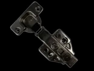 CHARNIERE INVISIBLE SOFT 3D 1.0CM CHT.69178 STAP NICKEL NOIR