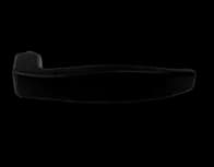 BEQUILLE ALUMINUM CARRE 6 NOIR STAP