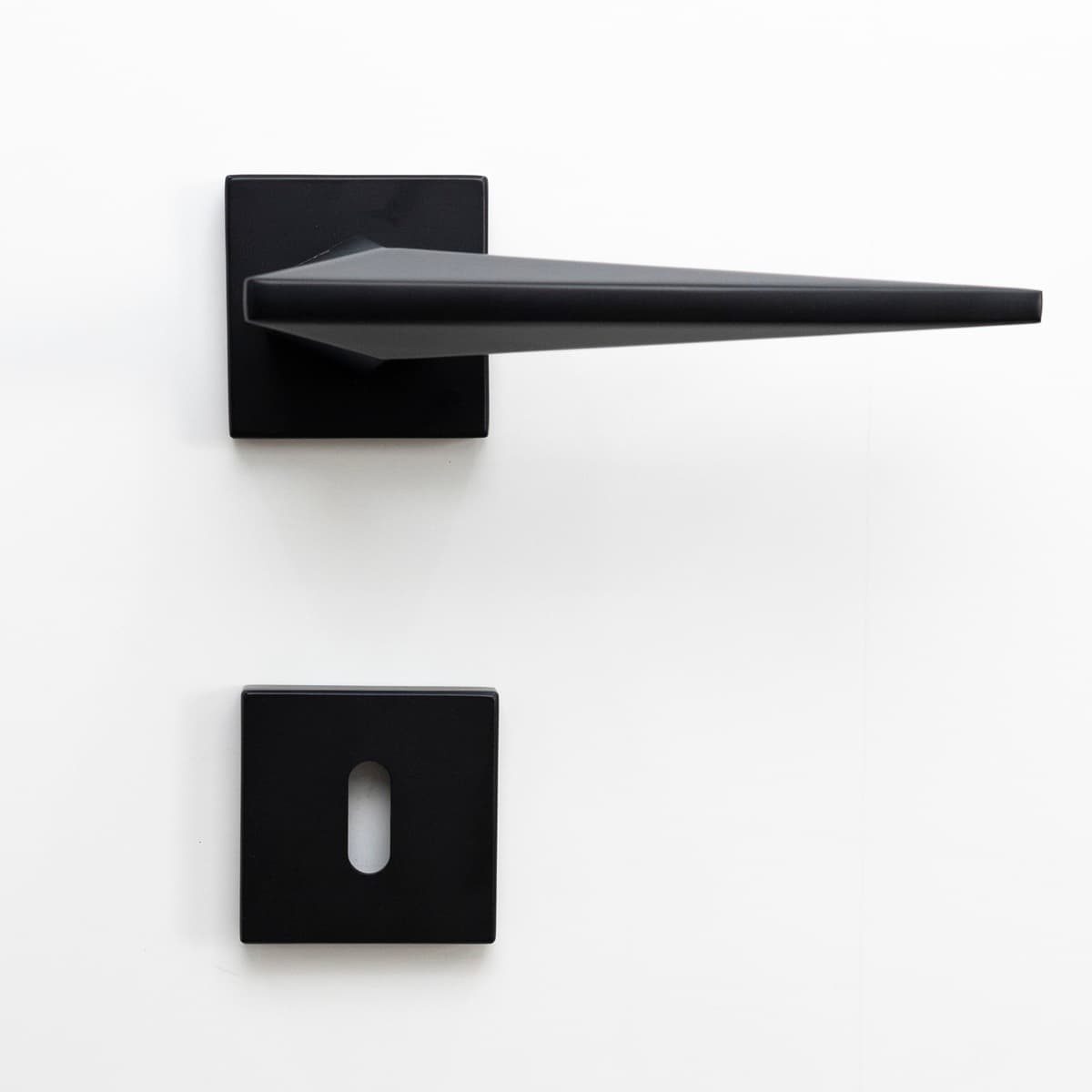 Ensemble béquille NOIR MAT RZ-1001K-04 S.ROS PT iRIS STAP