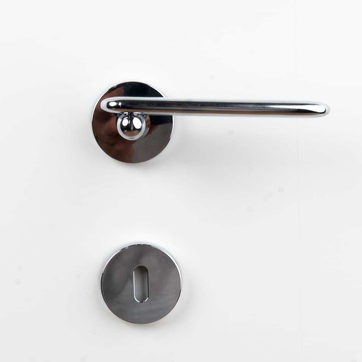 Poignée de porte CHROME RZ-1019K-02 S.ROS PT iRIS STAP